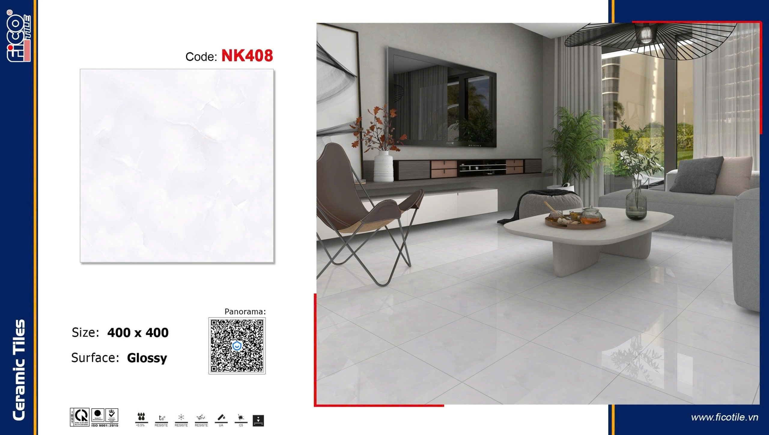 Gạch  lát nền KT60x60